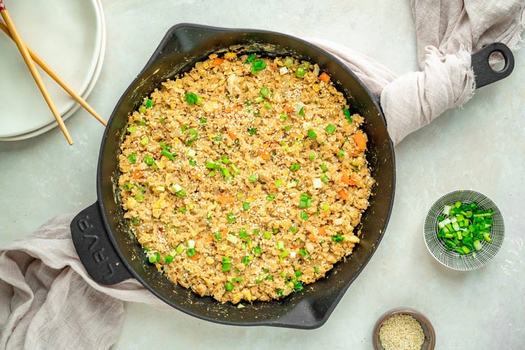 Keto Cauliflower Fried Rice
